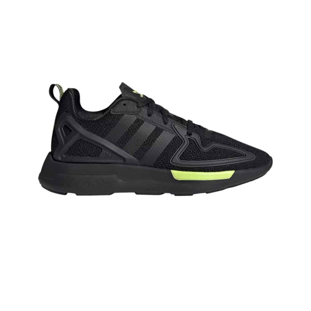 Adidas ZX2K Flux J 'Black Solar Yellow' 2020